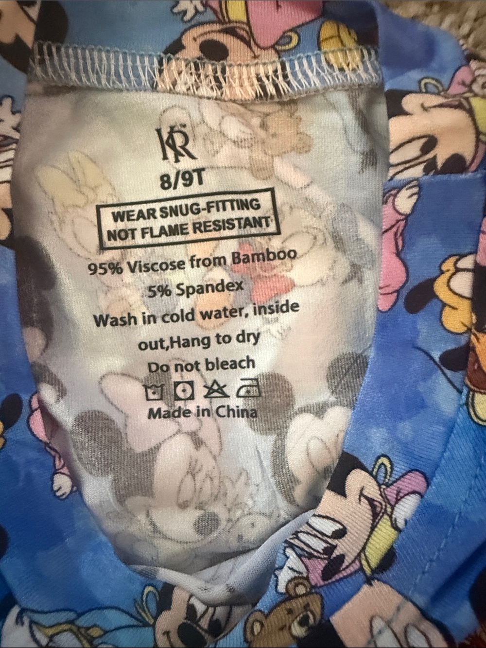 Mickey & Minnie PJs - Picture 2 of 2